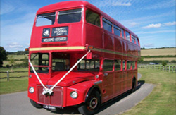 Red Routemaster London Double Decker Bus